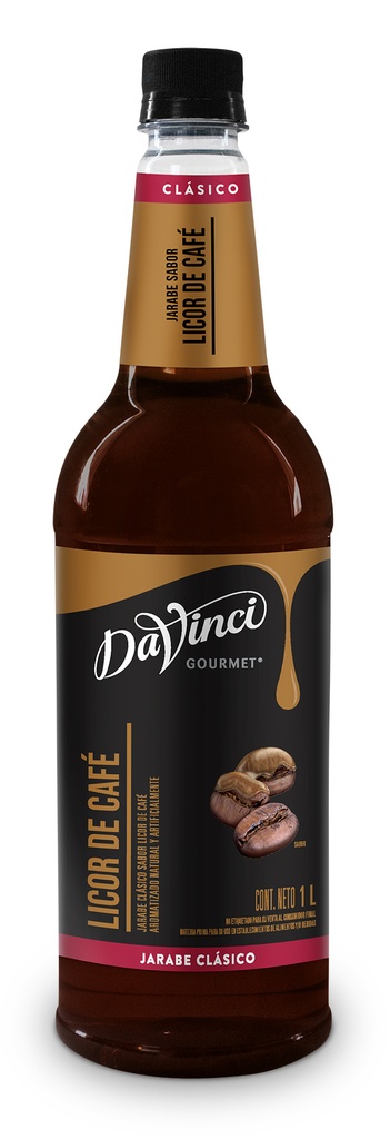 DaVinci Jarabe Licor de Cafe 1 Lt