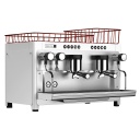 Cafetera Aut. IBERITAL TANDEM 2 GR Blanca