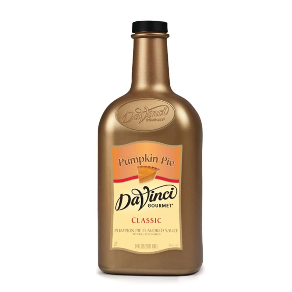 Salsa DaVinci Pumpkin Pie 1/2 Galón