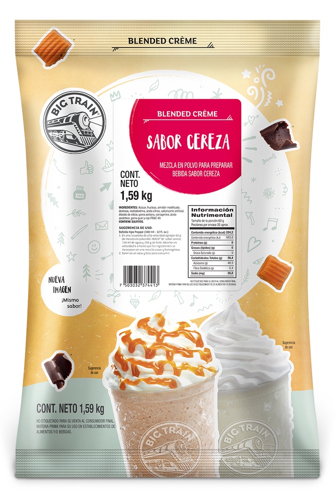 Big Train Cereza 1.59Kg