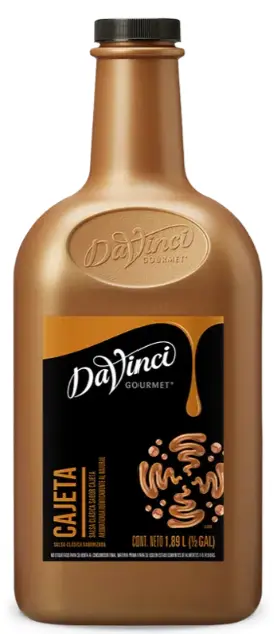 Salsa DaVinci Cajeta 1/2 Galón