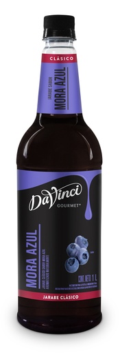 [20650308] DaVinci Jarabe Blueberry Mora Azul 1 Lt