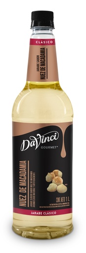 [20654075] DaVinci Jarabe Nuez de Macadamia 1 Lt