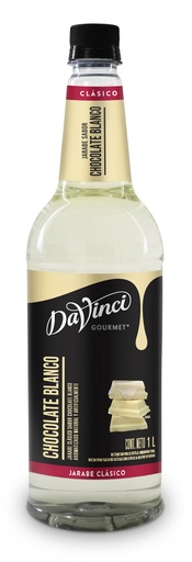 [20500447] DaVinci Jarabe White Chocolate 1 Lt