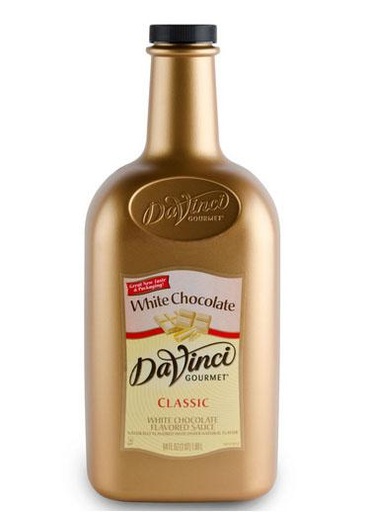 [20501499] Salsa DaVinci Chocolate Blanco 1/2 Galon