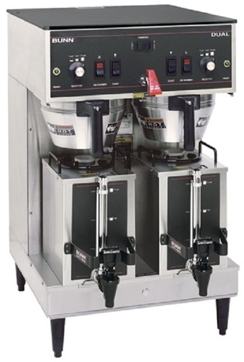 [20900.0011] Cafetera Bunn Dual 2 Termos 1.5 Galones c/u