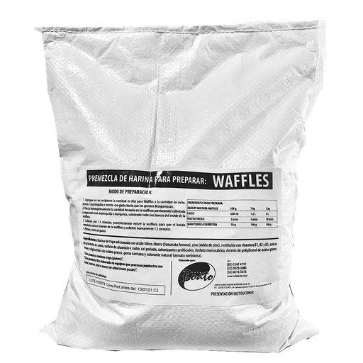 [TWAF] Harina para Waffle CafeBoato 5Kg