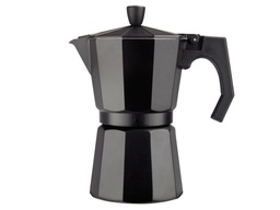 [CAFI-9-N] Cafetera Italiana Moka Espresso 9 Tazas Negra