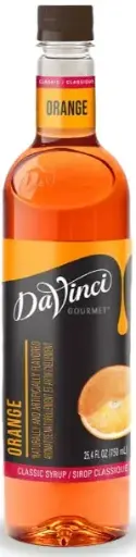 [20580592] Jarabes Davinci Gourmet Para Bebidas --- Naranja (Orange) 750 ml