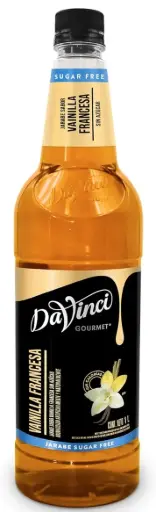 [20813909] Jarabe Davinci Gourmet Para Bebidas --- Vainilla Francesa Sugar Free 1 lt