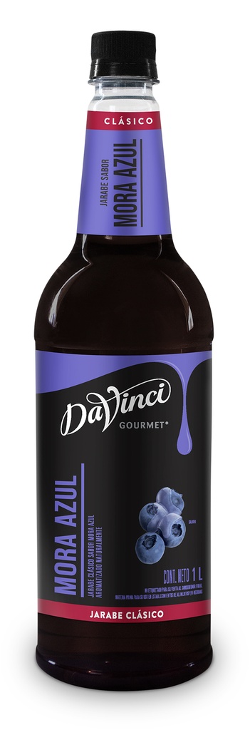 DaVinci Jarabe Blueberry Mora Azul 1 Lt