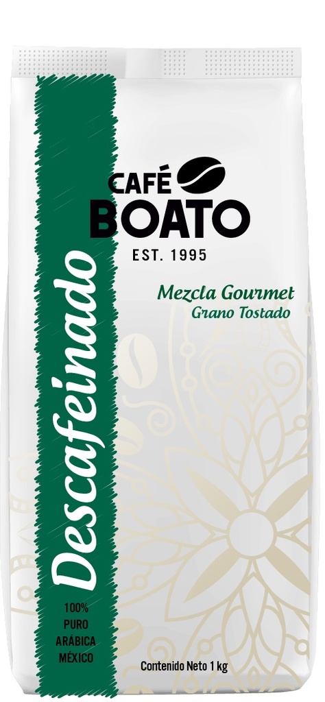 Café Descafeinado en Grano 1 Kg