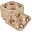 Charola Porta Vasos de Carton c/50 pza