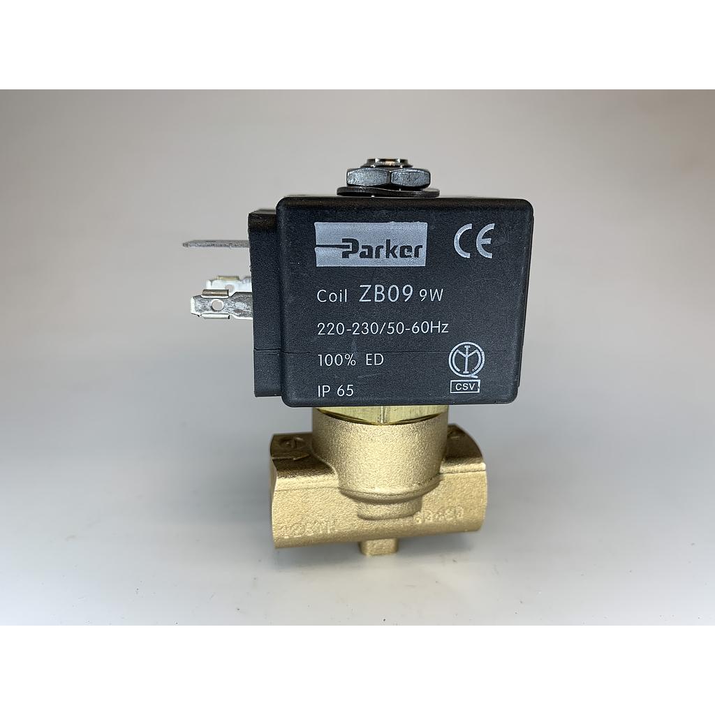 REF Bobina y Electro Valvula PARKER 1/4 220V