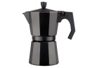 Cafetera Italiana Moka Espresso 3 Tazas Negra
