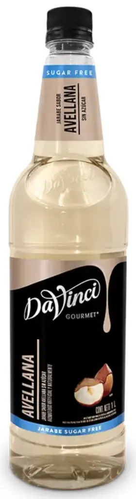 Davinci Jarabe Avellana Sugar Free 1 Lt