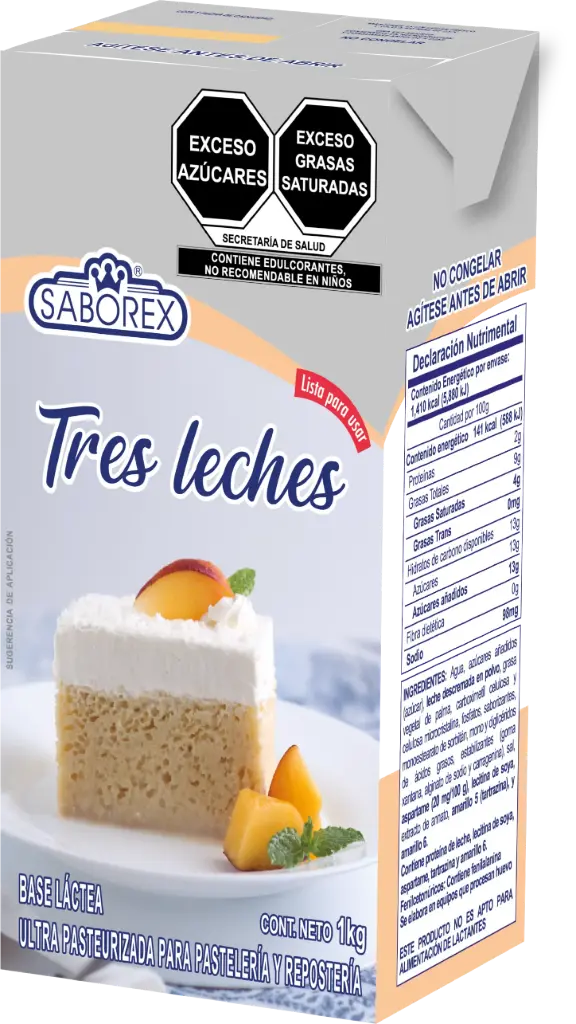 TRES LECHES SABOREX 12 LT UHT