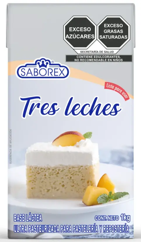 TRES LECHES SABOREX 12 LT UHT
