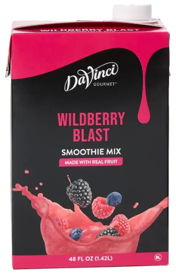 SMOOTHIE MIX DAVINCI GOURMET DE 1.42 L WILDBERRY BLAST - MORAS - CONCENTRADO