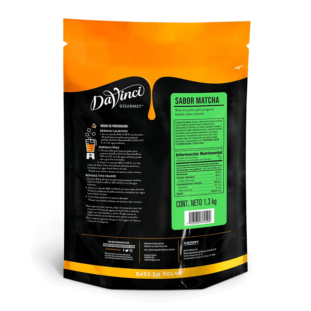 DVG OSCAR’S MATCHA 1.3 KG