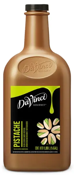 Salsa DaVinci Pistache 1/2 Galón