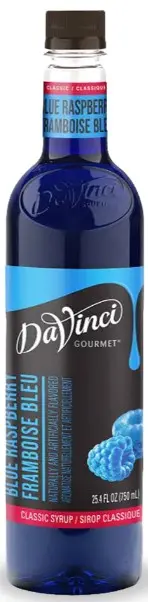 Jarabes Davinci Gourmet Para Bebidas --- Blue Raspberry 750 ml