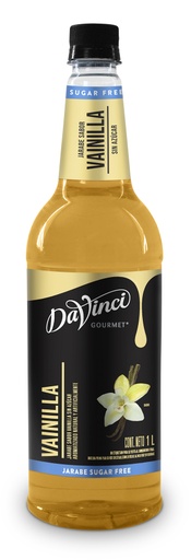 [20598244] DaVinci Jarabe Vainilla Sugar Free 1 Lt