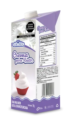 [CPBC] Crema para Batir Tipo Chantilly c/12 Lts
