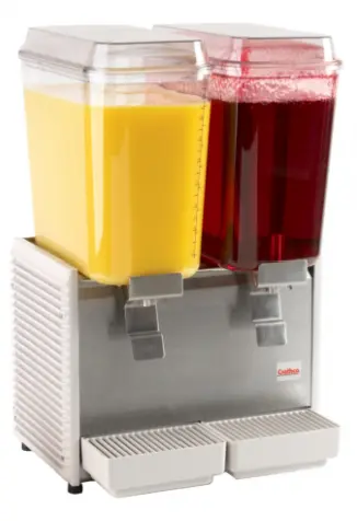 [D25-4] Dispensador De Bebidas 2 Tazones 18.9Lt C/U 660W 115V Crathco D25-4