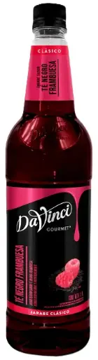 [20653834] DaVinci Jarabe Te Negro Frambuesa 1 Lt